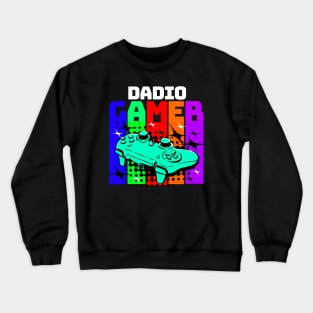 Dadio Gamer Dad Crewneck Sweatshirt